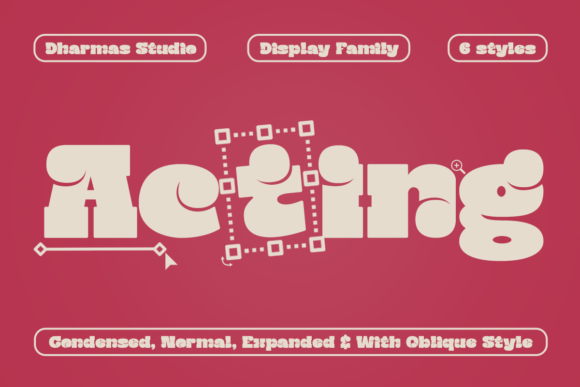 Acting: A Slab Typeface That Bridges Nostalgia and Modern Design