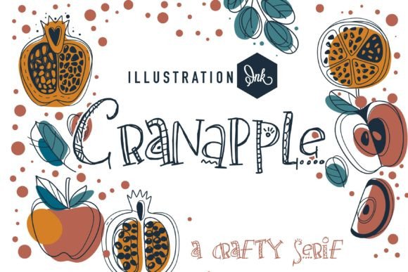 Cranapple: A Whimsical Typeface for Creative Projects