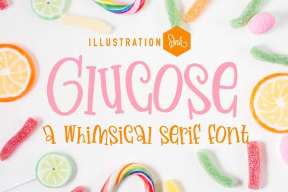 Glucose: A Whimsical Handwritten Font with a Modern Twist