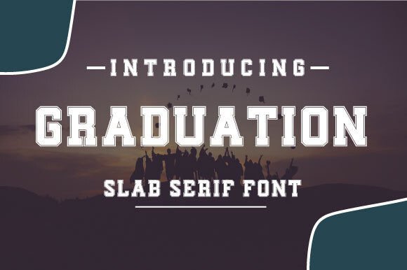 Graduation: A Bold Font for Modern Sports and Creative Design