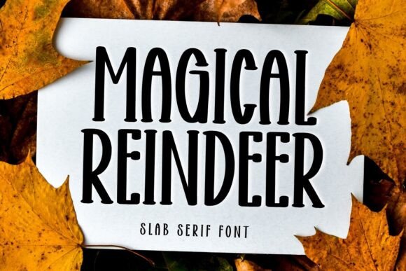 Magical Reindeer: A Playful Font for Bold Designs