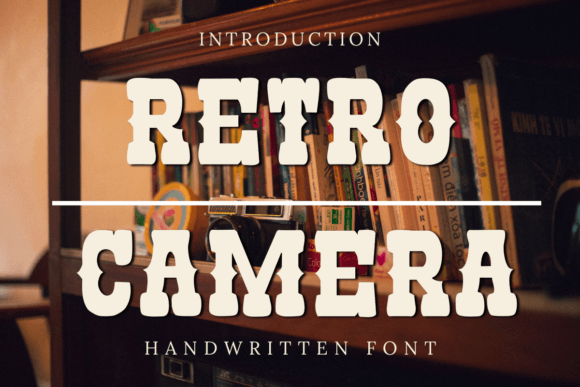 Retro Camera: The Timeless Fusion of Photography and Typography
