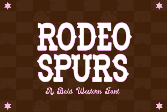 Rodeo Spurs: A Unique Slab Serif Font