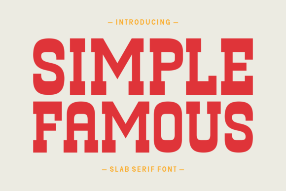 Simple Famous: The Timeless Font for Clean Design
