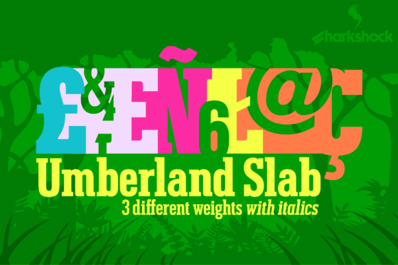 Umberland Slab: A Bold and Versatile Serif Font for Designers